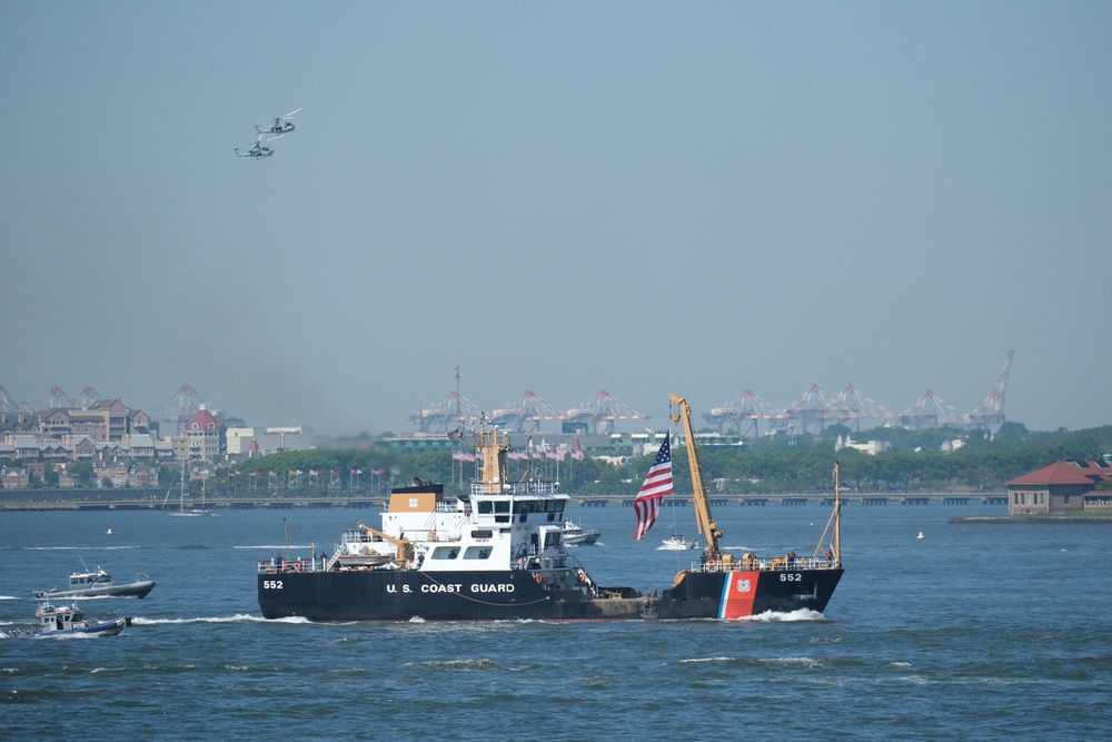 Coast Guard Participates in Fleet Week New York Parade of Ships 2024