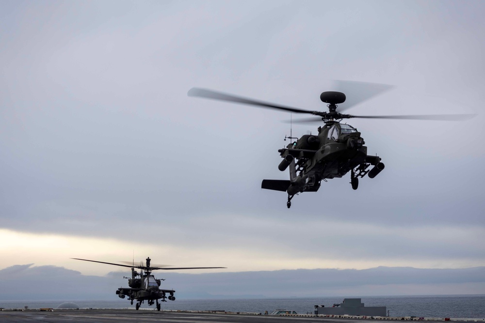 16th CAB Conducts Deck Landing Qualification on USS Ronald Reagan (CVN 76)