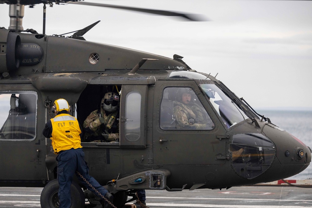 16th CAB Conducts Deck Landing Qualification on USS Ronald Reagan (CVN 76)