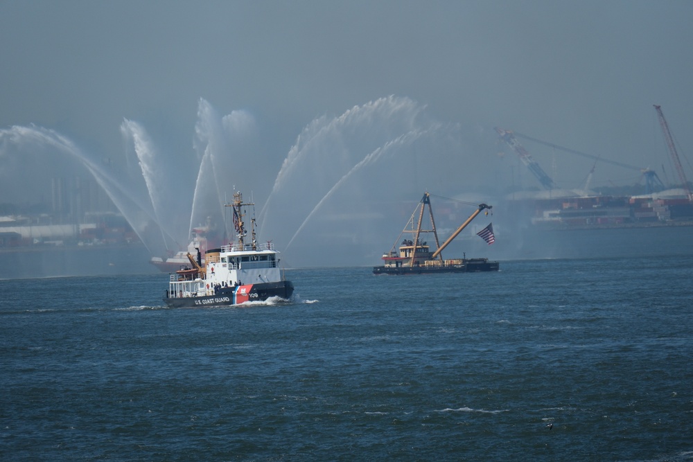 Coast Guard Participates in Fleet Week New York Parade of Ships 2024