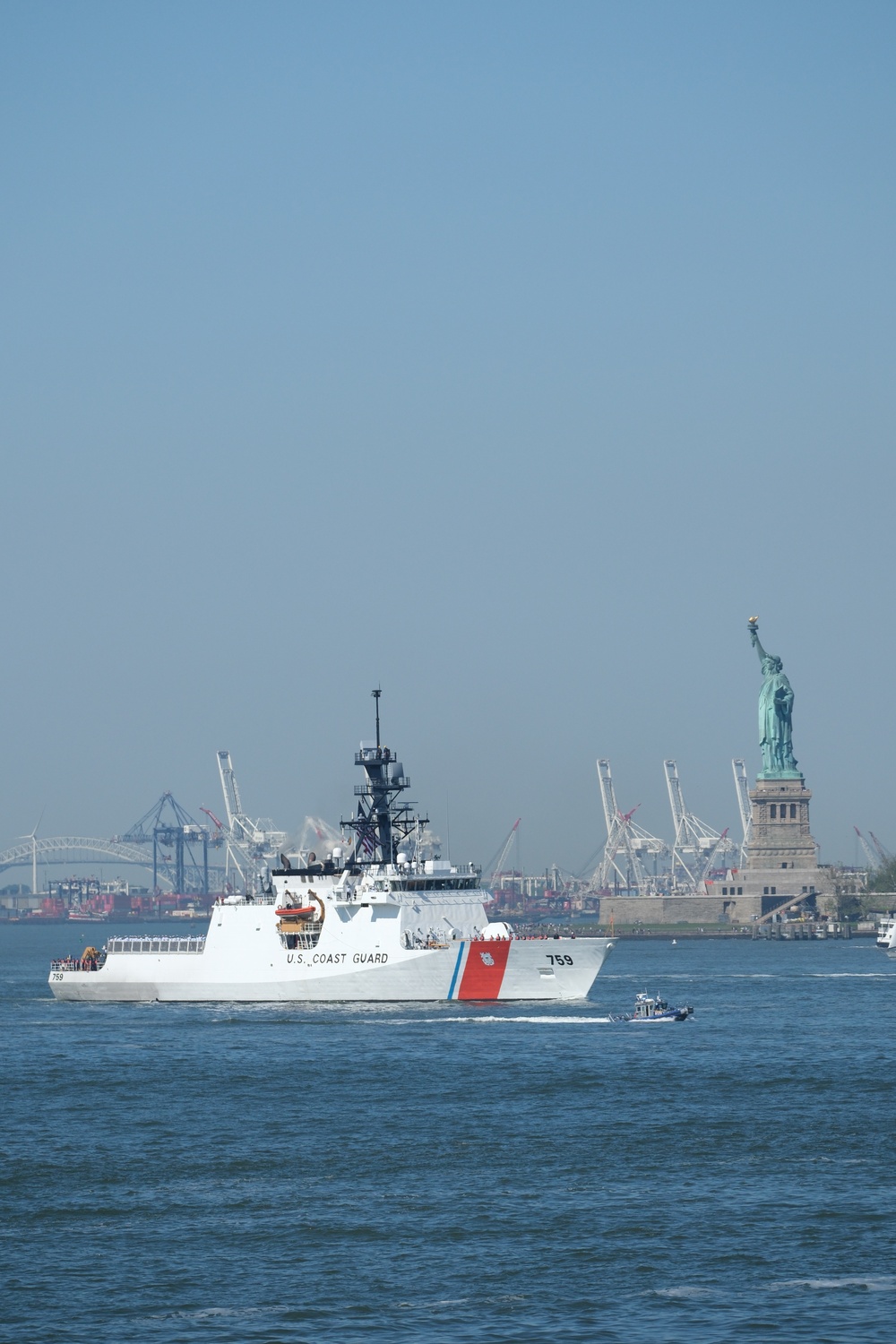 Coast Guard Participates in Fleet Week New York Parade of Ships 2024