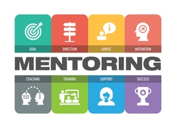 Mentoring program is easy New Year’s resolution with resultsMentoring Icon Set