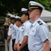 Coast Guard members participate in Memorial Day service