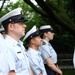 Coast Guard members participate in Memorial Day service