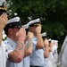 Coast Guard members participate in Memorial Day service