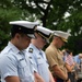 Coast Guard members participate in Memorial Day service