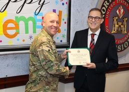 Brian Temple retires after a 32-year career in federal service