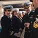 Robert E. Bush Naval Hospital conducts command dress blue inspection