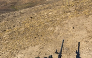 US Marines conduct crew-served weapons range