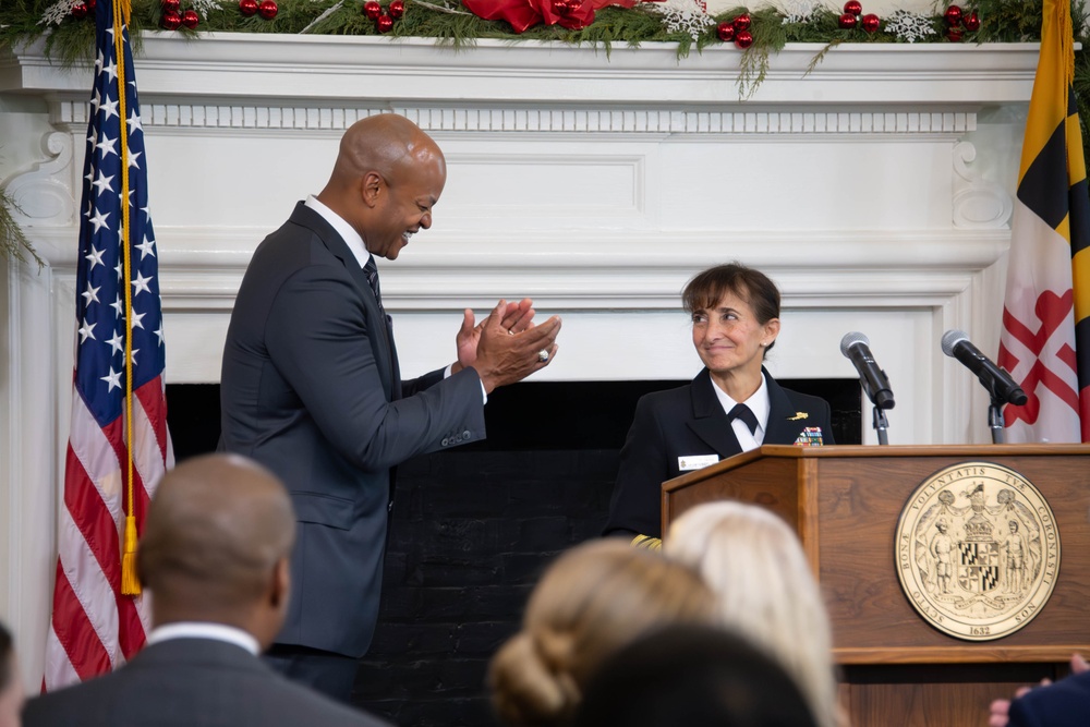 Governor Wes Moore Reads Army-Navy 125th Game Proclamation