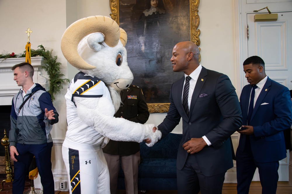 Governor Wes Moore Reads Army-Navy 125th Game Proclamation