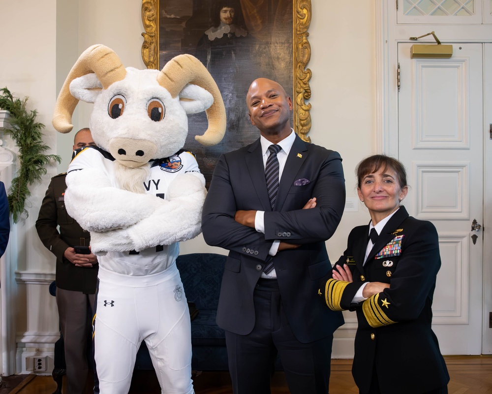 Governor Wes Moore Reads Army-Navy 125th Game Proclamation