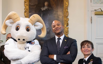 Governor Wes Moore Reads Army-Navy 125th Game Proclamation