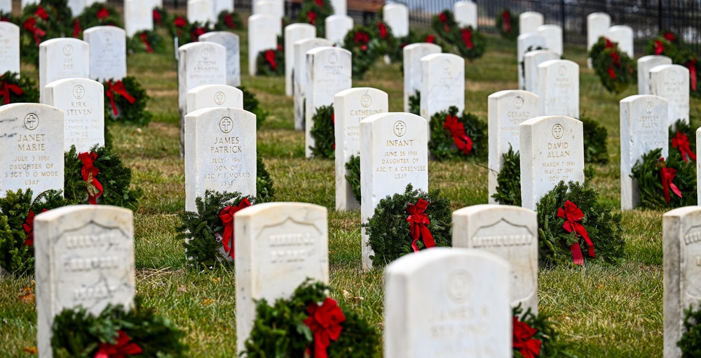 Offutt community gathers for National Wreaths Across America Day