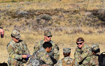 4th SFAB Medical Advisors train UCCS ROTC Cadets in TCCC Skills