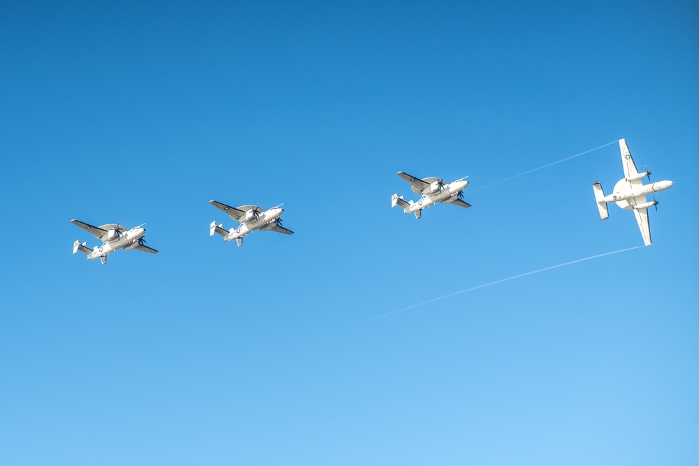 Airborne Command &amp; Control Squadron (VAW) 117 Returns from Deployment in Time for the Holidays