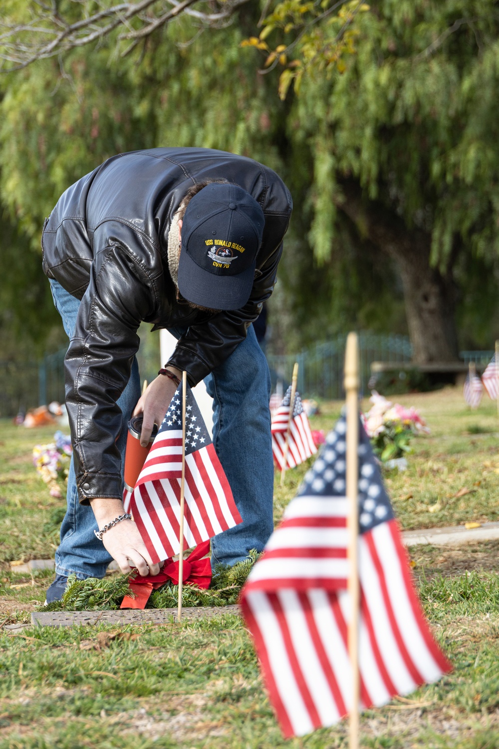 Valley Center Cemetery Celebrates Wreaths Across America 2024