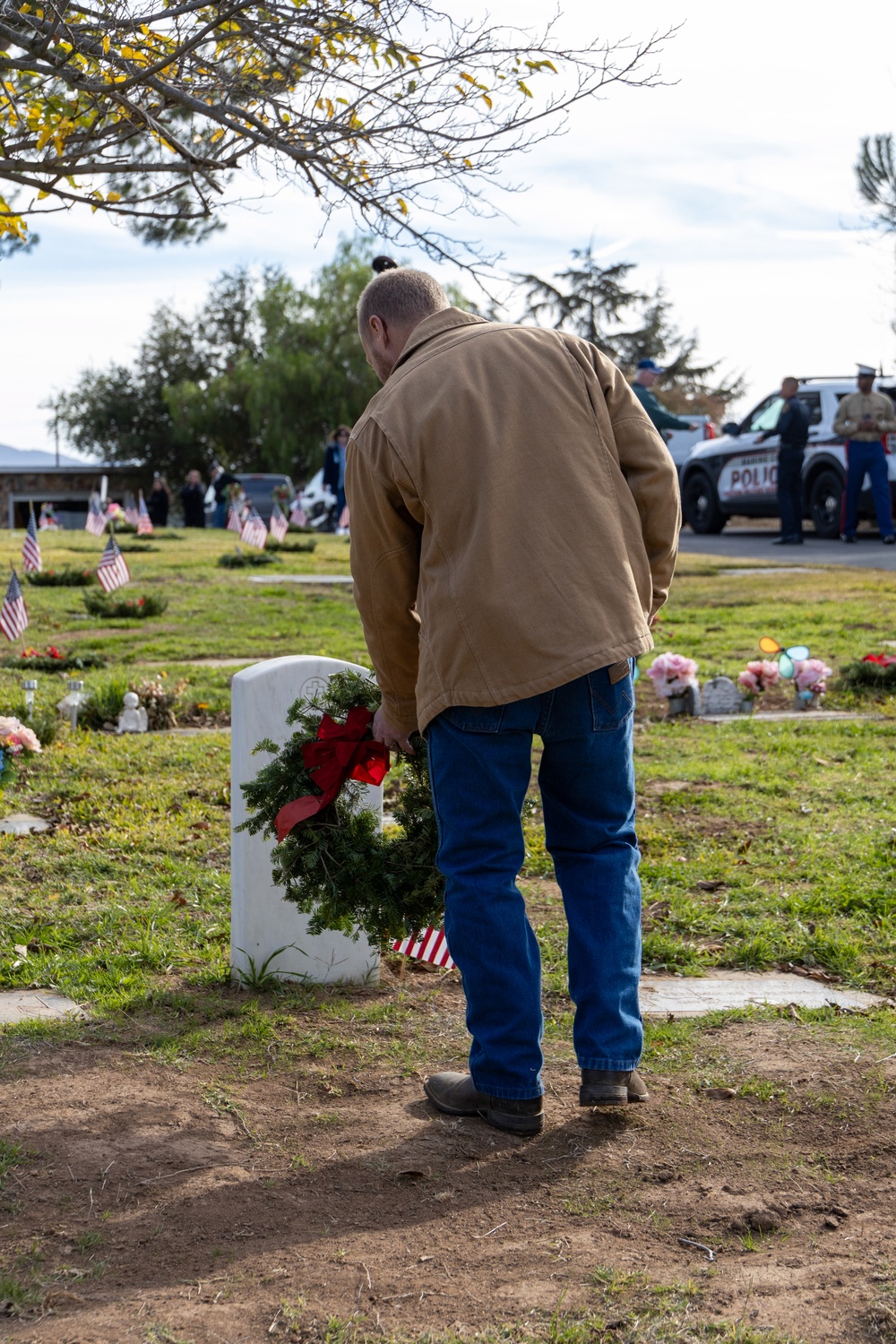 Valley Center Cemetery Celebrates Wreaths Across America 2024