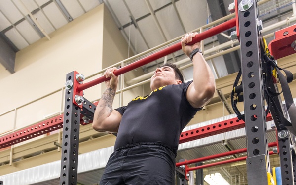 Soldiers from WRAIR-West participate in BET-HIIT training