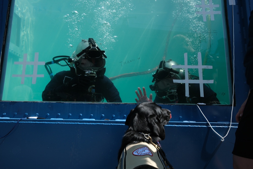 Coast Guard Divers support recruitment during Fleet Week