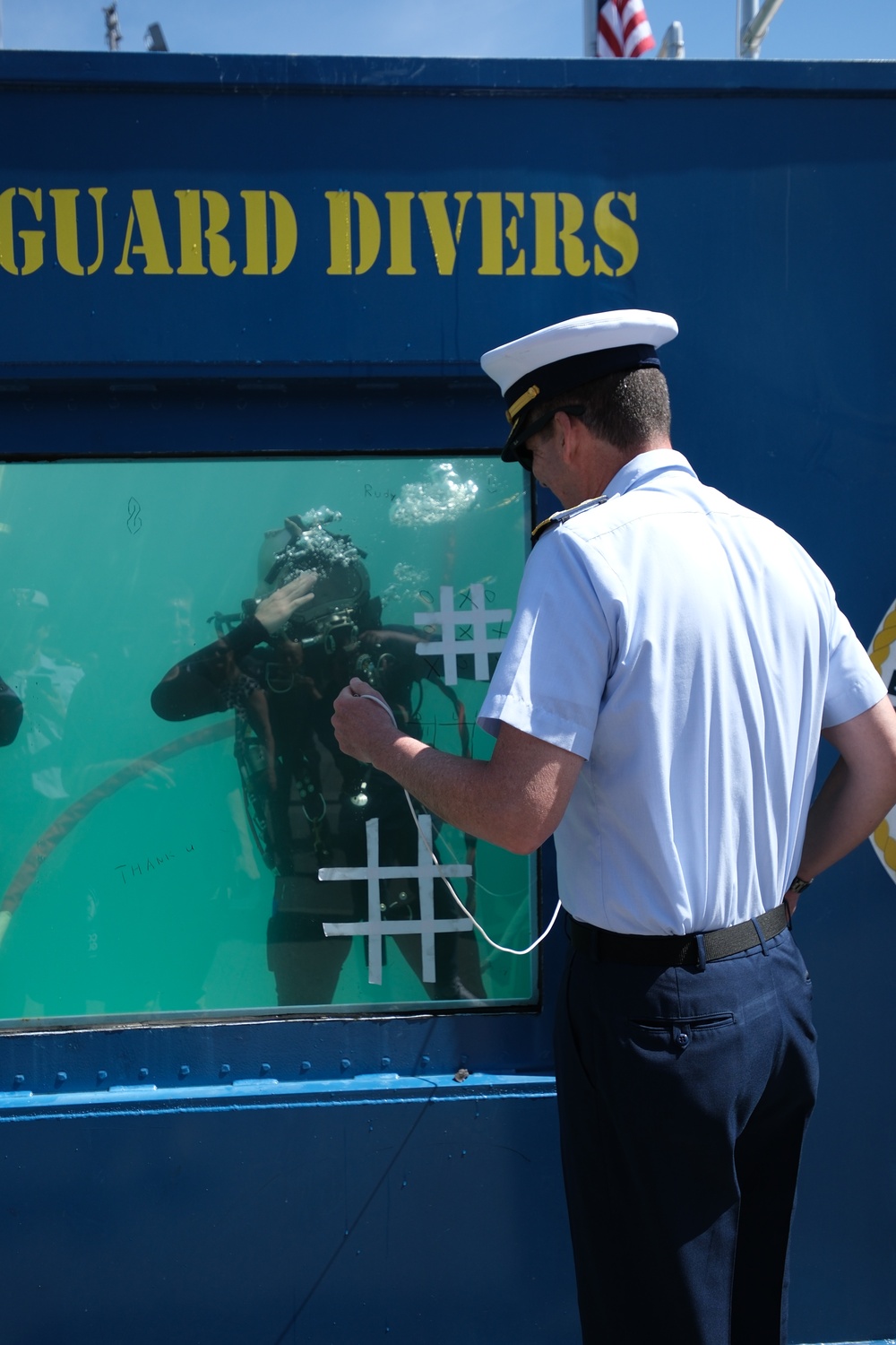 Coast Guard Divers support recruitment during Fleet Week