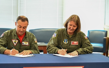 186 ARW and NAS Meridian sign Memorandum of Understanding