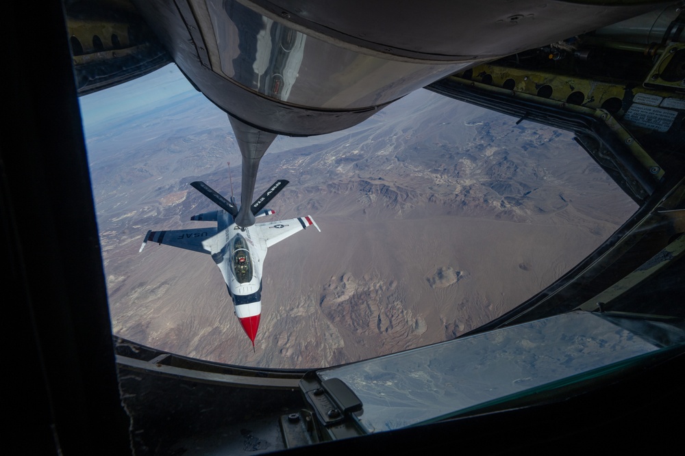 USAFADS conduct aerial refueling training with the 912th ARS during Thunder Tanker 2024