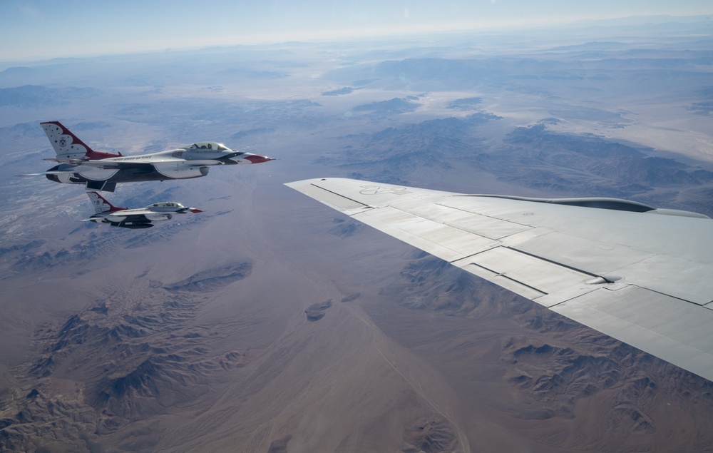 USAFADS conduct aerial refueling training with the 912th ARS during Thunder Tanker 2024