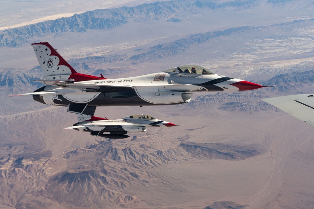 USAFADS conduct aerial refueling training with the 912th ARS during Thunder Tanker 2024