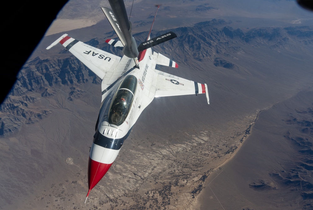 USAFADS conduct aerial refueling training with the 912th ARS during Thunder Tanker 2024