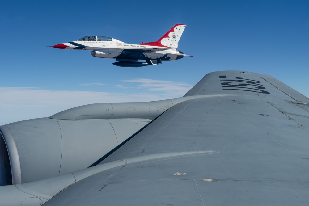 USAFADS conduct aerial refueling training with the 912th ARS during Thunder Tanker 2024