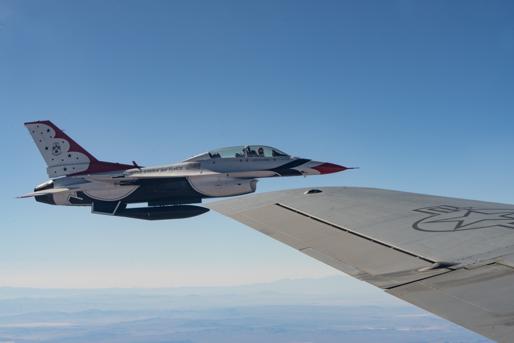 USAFADS conduct aerial refueling training with the 912th ARS during Thunder Tanker 2024