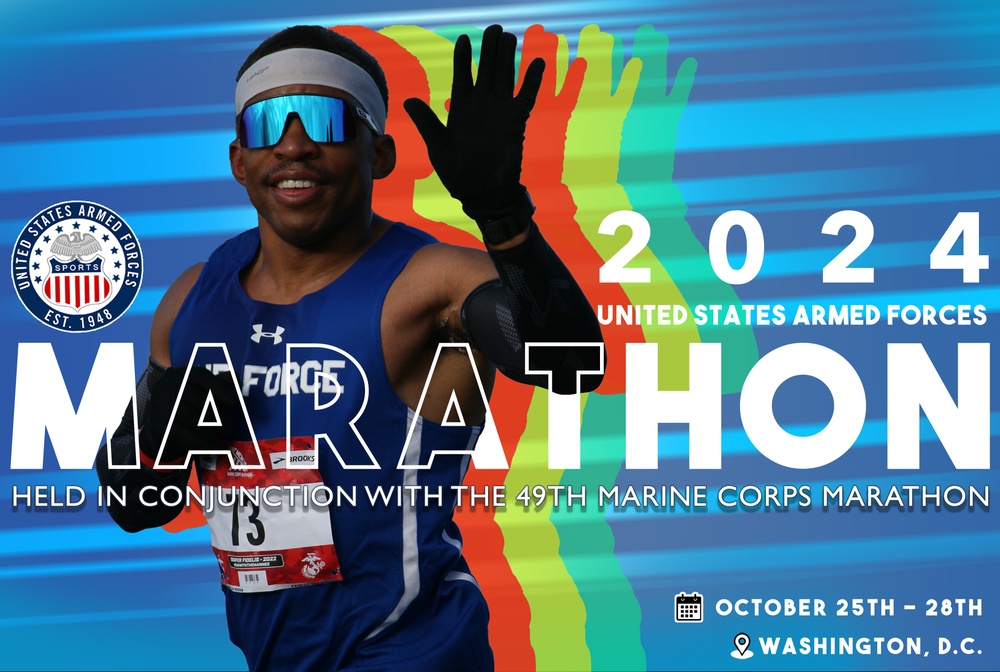 2024 Armed Forces Marathon Web Graphic