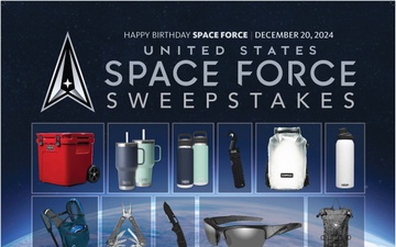 Army &amp; Air Force Exchange Service Celebrates Space Force Birthday with Sweepstakes