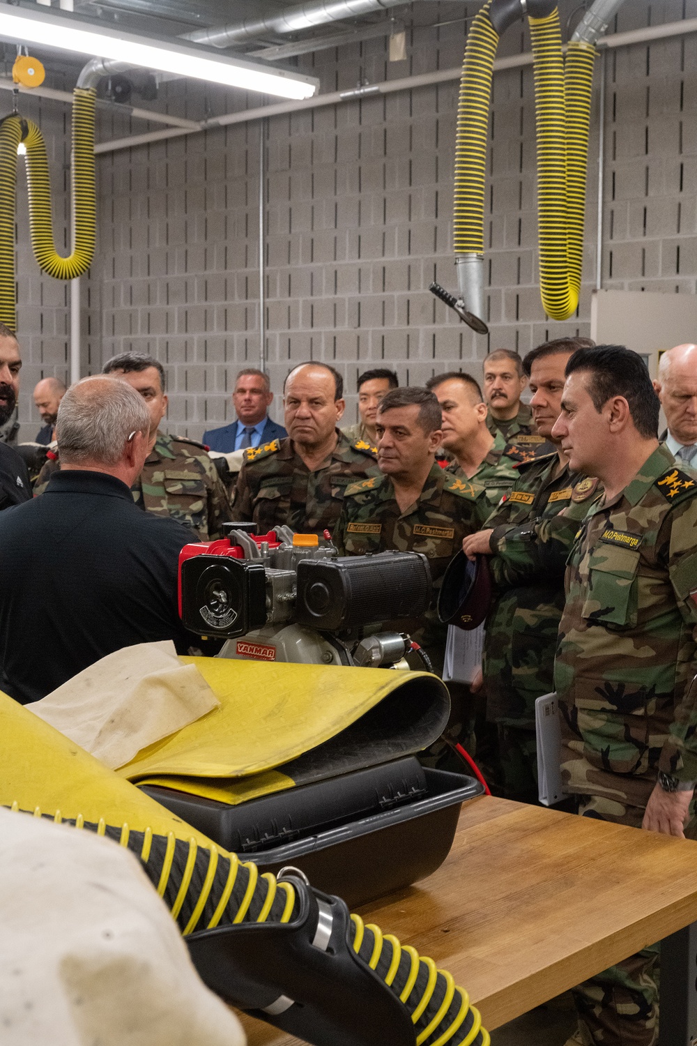 Ministry of Peshmerga Affairs Visit to the Ordnance Corps School