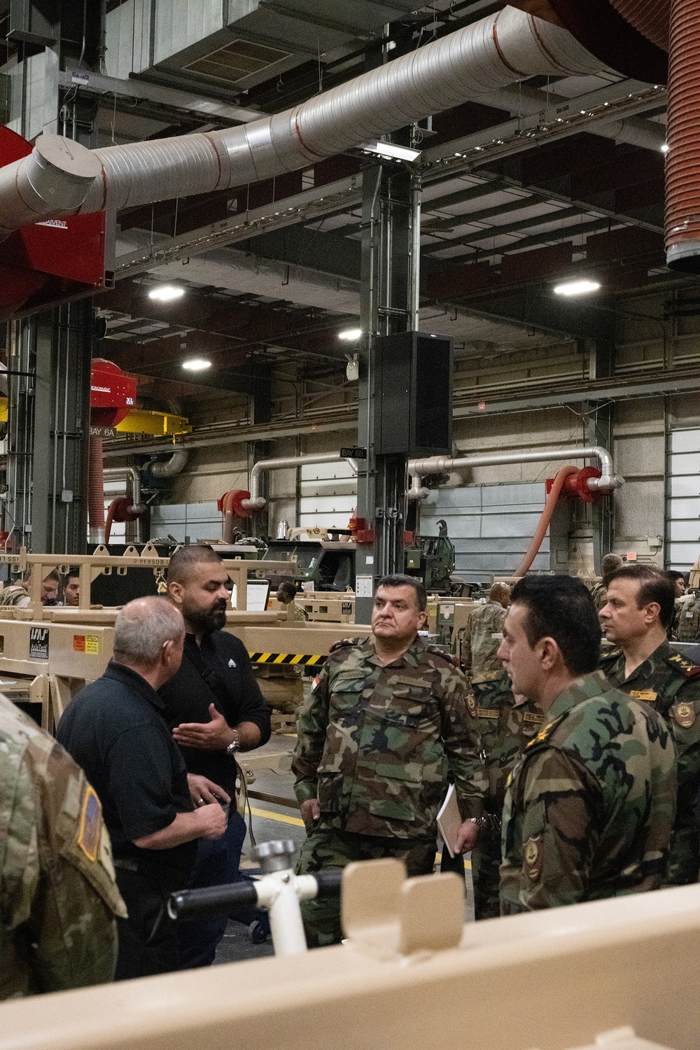 Ministry of Peshmerga Affairs Visit to the Ordnance Corps School