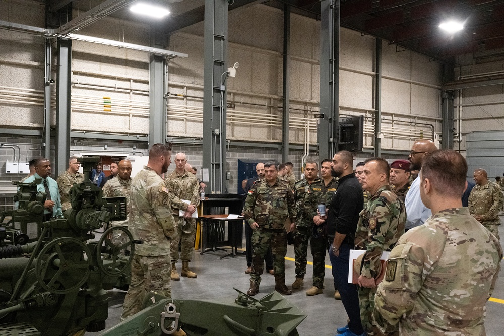 Ministry of Peshmerga Affairs Visit to the Ordnance Corps School