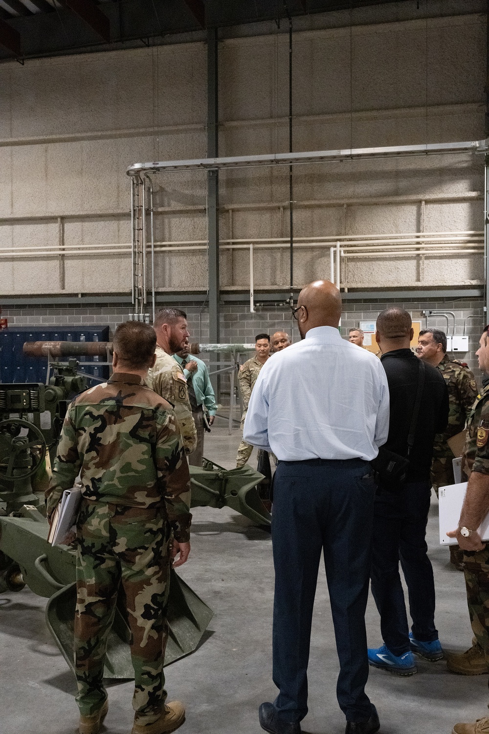 Ministry of Peshmerga Affairs Visit to the Ordnance Corps School