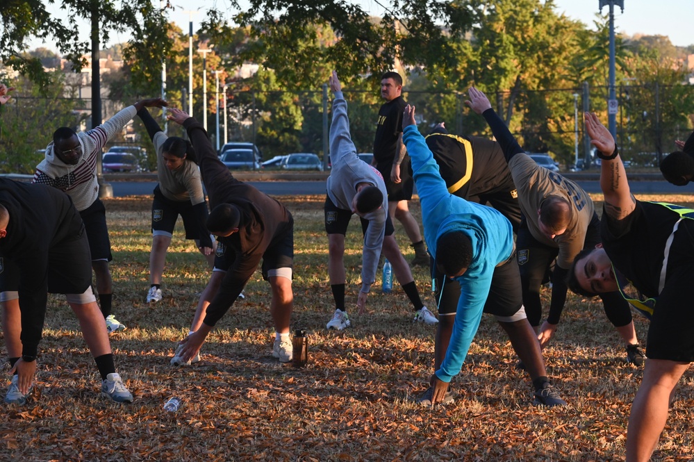 Fostering Joint Force Integration: D.C. National Guard Soldier Completes AF Senior NCO Academy