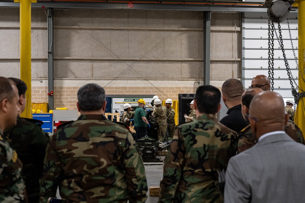 Ministry of Peshmerga Affairs Visit to the Ordnance Corps School