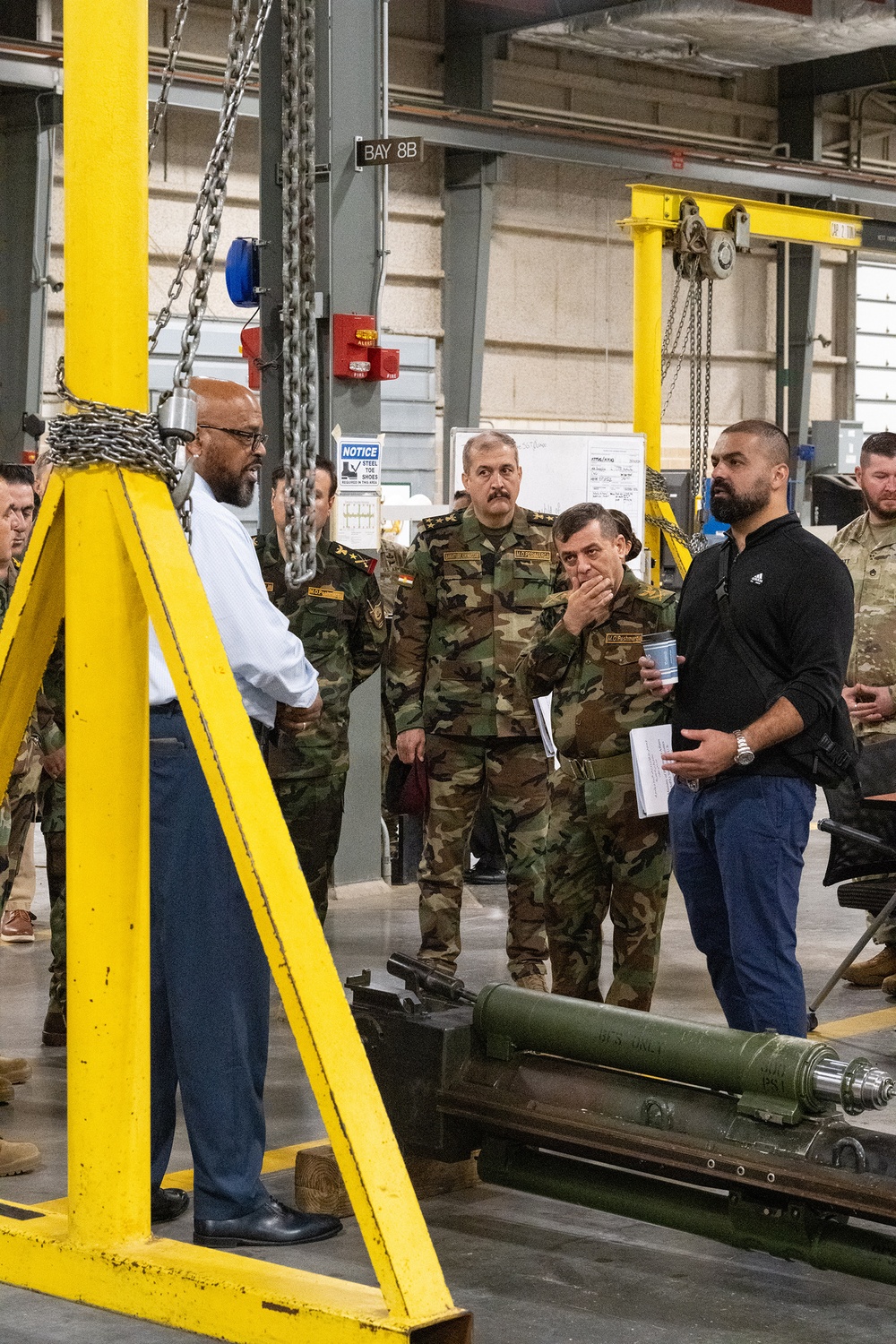Ministry of Peshmerga Affairs Visit to the Ordnance Corps School