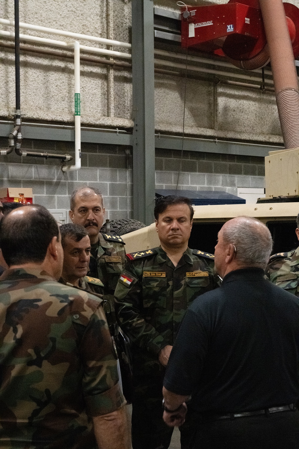 Ministry of Peshmerga Affairs Visit to the Ordnance Corps School