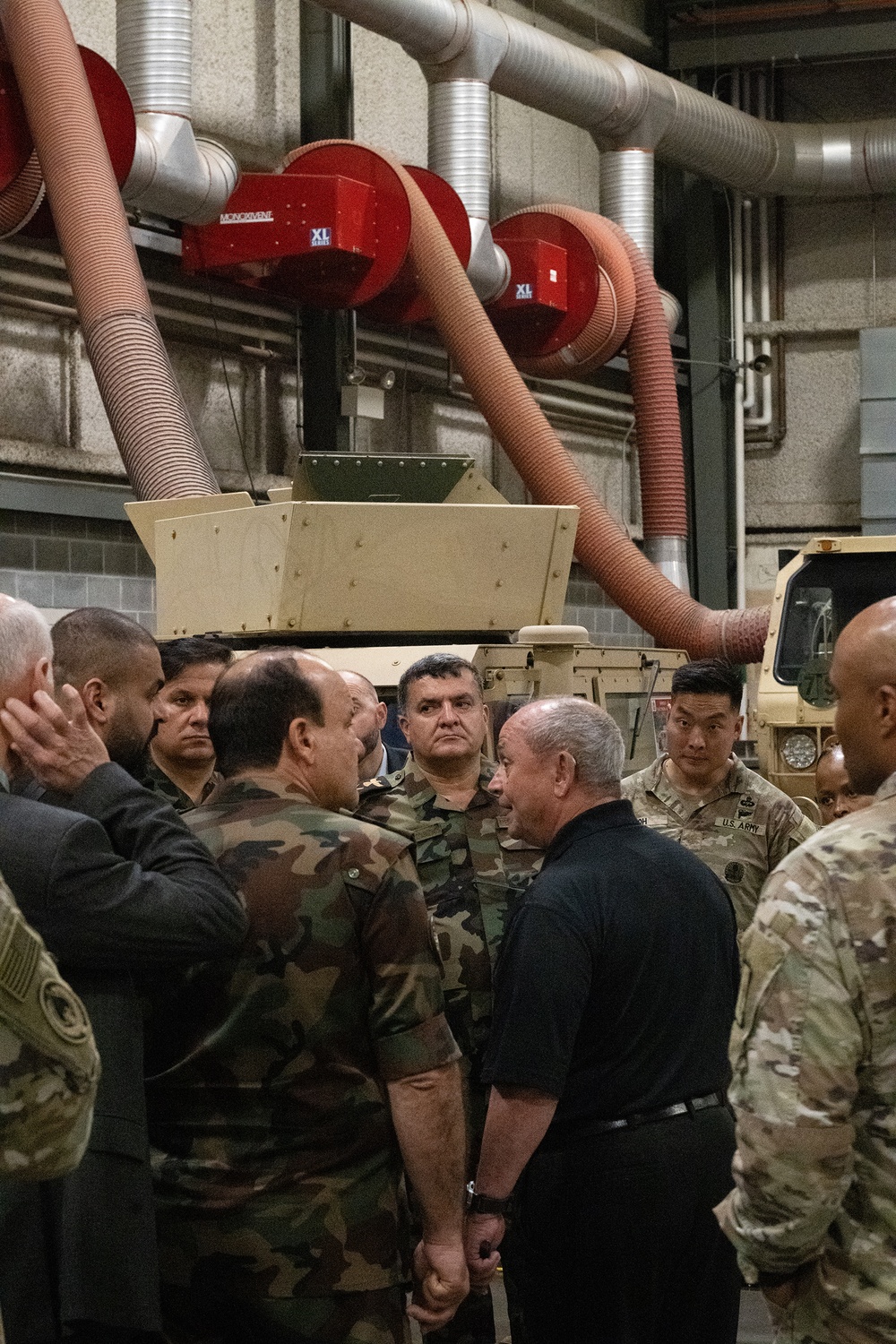 Ministry of Peshmerga Affairs Visit to the Ordnance Corps School