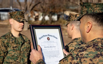 Master Sgt. Travis D. White Promotion Ceremony