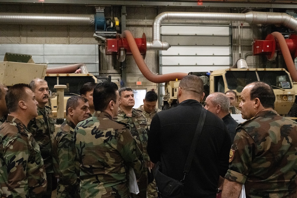 Ministry of Peshmerga Affairs Visit to the Ordnance Corps School