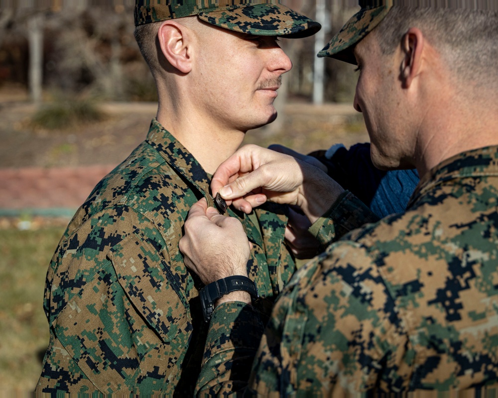 Master Sgt. Travis D. White Promotion Ceremony