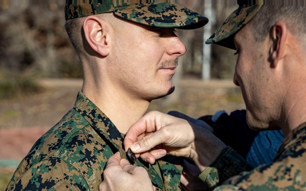 Master Sgt. Travis D. White Promotion Ceremony