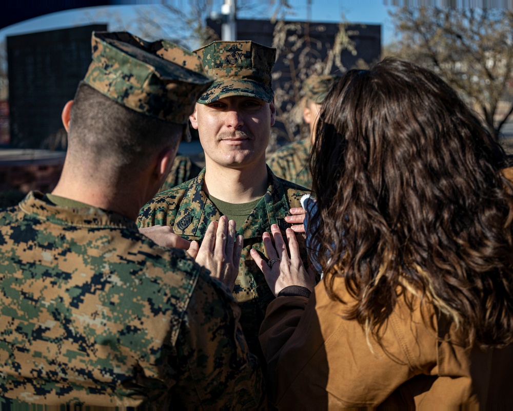 Master Sgt. Travis D. White Promotion Ceremony