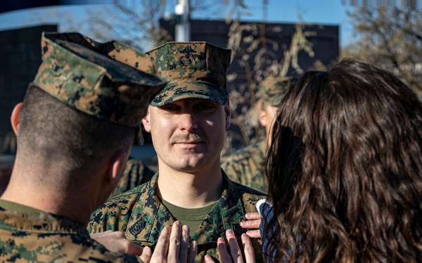 Master Sgt. Travis D. White Promotion Ceremony