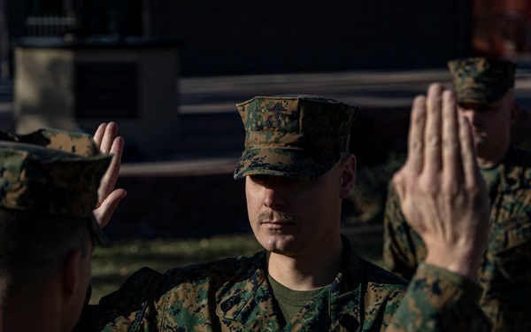 Master Sgt. Travis D. White Promotion Ceremony